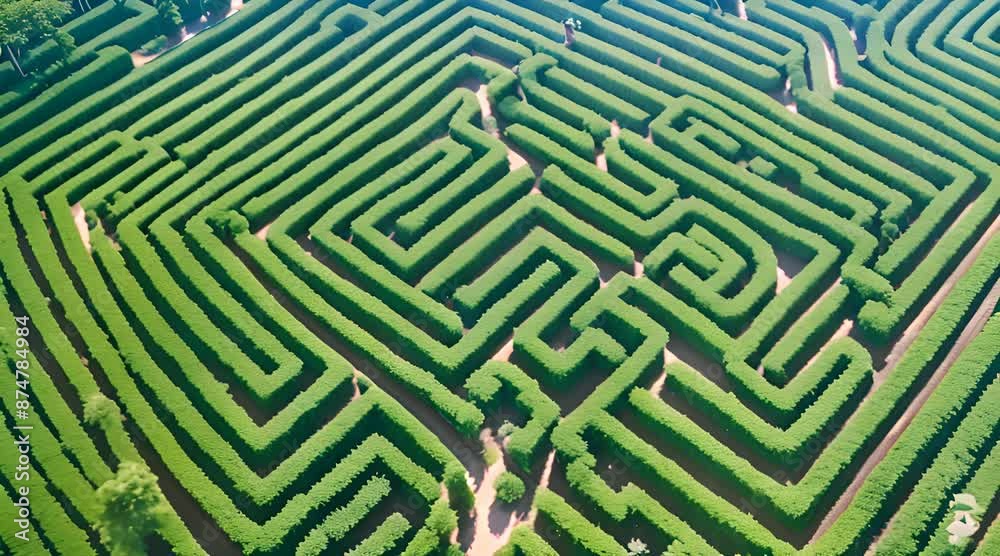 Harvard’s Royal Oak Farm Orchard from Above Aerial View of Maze in Garden Harvard’s Royal Oak Farm Orchard from Above Aerial View of Maze in Garden