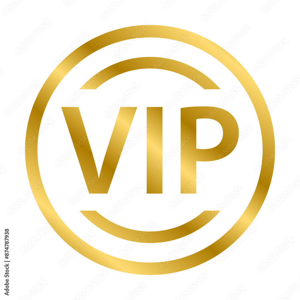 VIP icon vector for graphic design, logo, website, social media, mobile app, UI