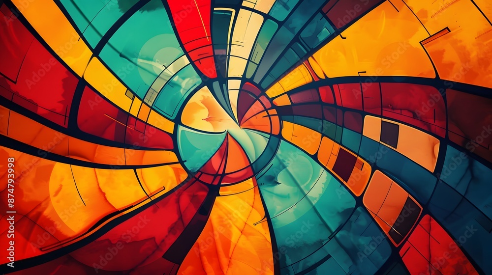Blank versus colorful comic abstract background template. Blank versus colorful comic abstract background template.