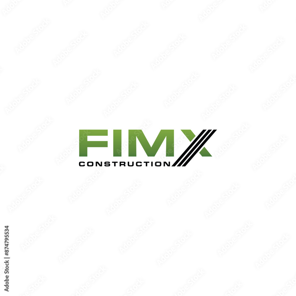 custom made wallpaper toronto digitalgradient letter initials logo vector illustration