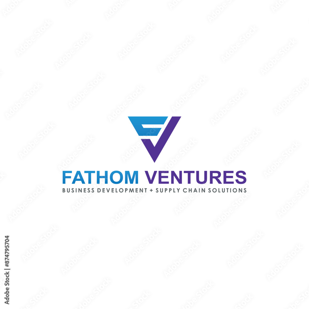 gradient letter initials logo vector illustration gradient letter initials logo vector illustration