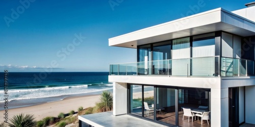 Modern Beach House with Ocean View