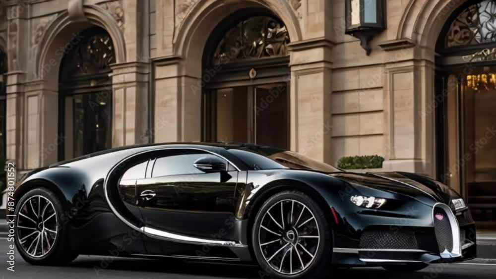  luxury classic car view