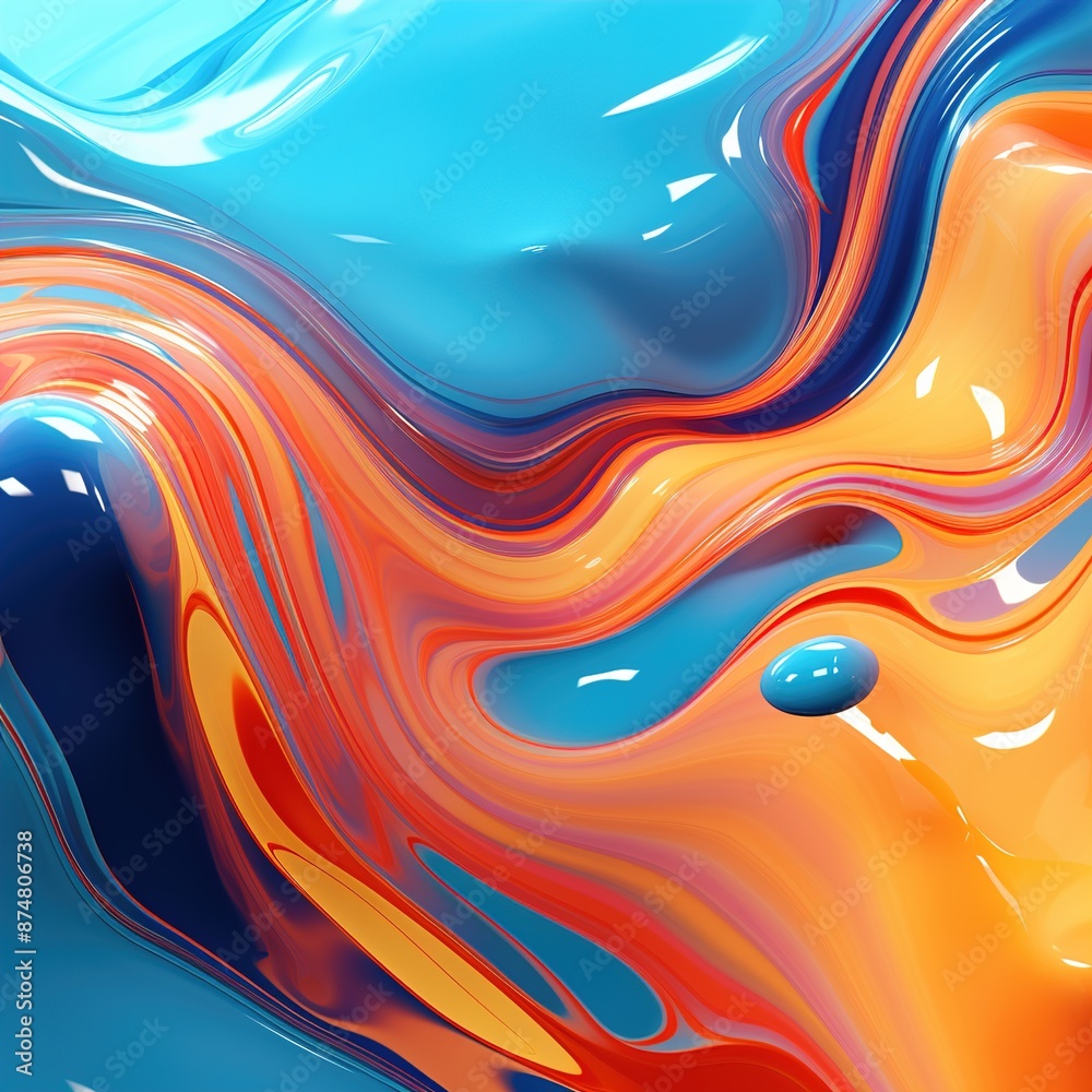 abstract colorful wave background abstract colorful wave background