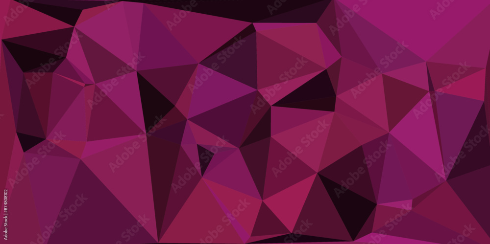 Obraz premium triangle graphics design golden,abstract rhombus shape pattern, Luxury geometric pattern background.artwork, print ad, poster, web banner imple and Vector
