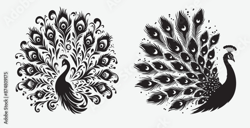 Animal cartoon vector template