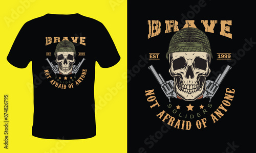 Veteran t shirt design 