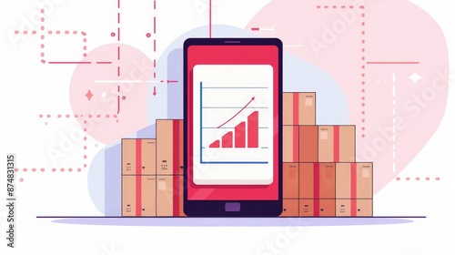 Web-based fast procurement platform, emphasizing accelerated inventory management and seamless supply chain integration for businesses photo