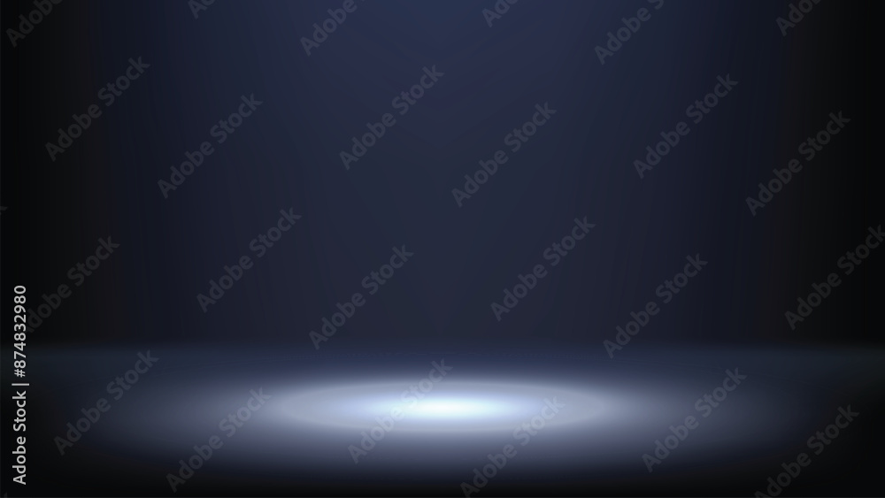 Fototapeta premium Dark Blue color background, Blue and Black backdrop.