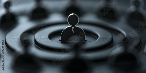 Personalized content recommendation system tailoring suggestions to individual user preferences. Concept Personalized Recommendations, Content Suggestions, Tailored Suggestions, User Preferences photo