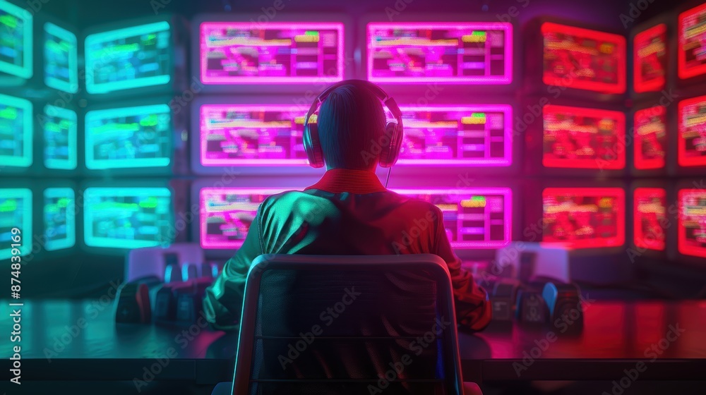 A dramatic visualization of a hacker's lair with multiple screens displaying code and cyber attack maps, illustrating the complexity of cybersecurity challenges. A dramatic visualization of a hacker's lair with multiple screens displaying code and cyber attack maps, illustrating the complexity of cybersecurity challenges.