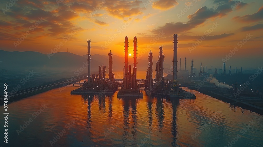 Industrial Sunset Industrial Sunset