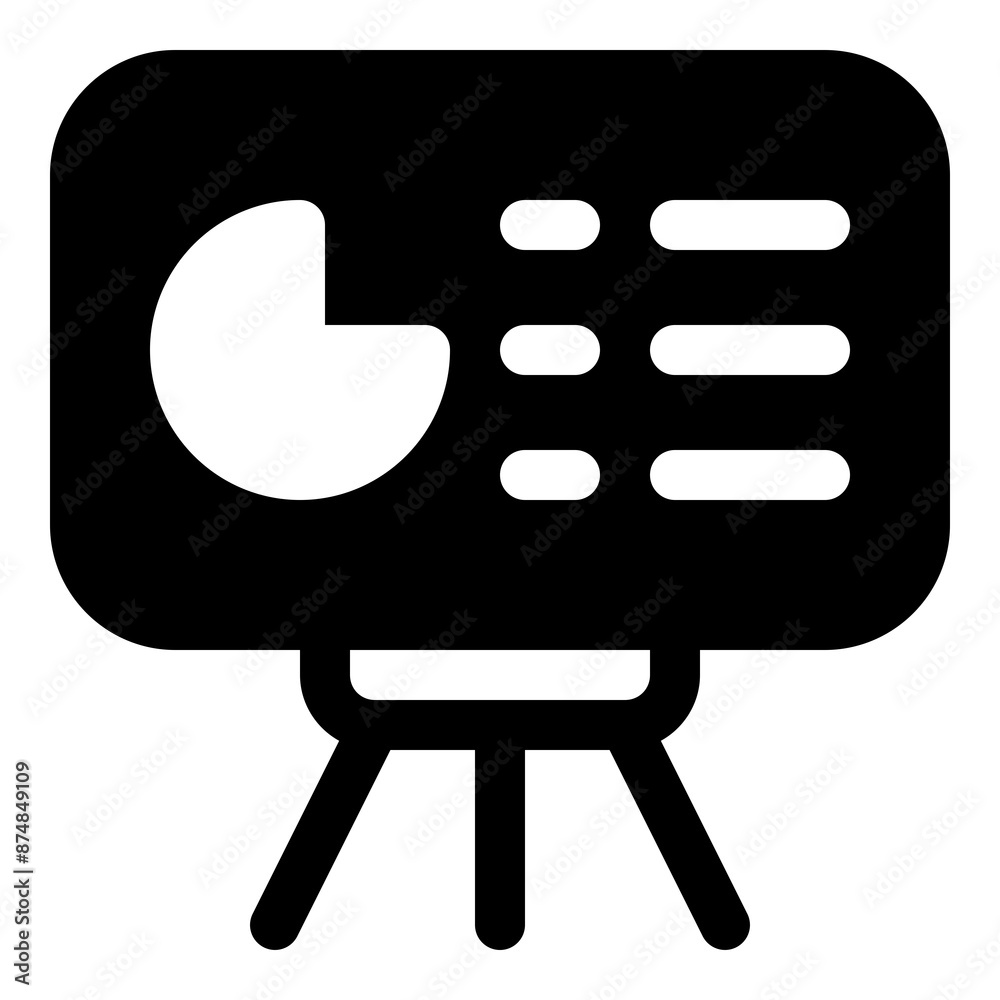 Presentation Icon for Business Meetings and Reports Presentation Icon for Business Meetings and Reports