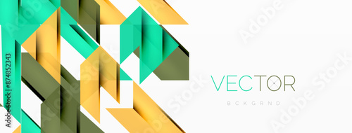 Speed and sport geometric background. Color lines dynamic template for wallpaper, banner, background or landing