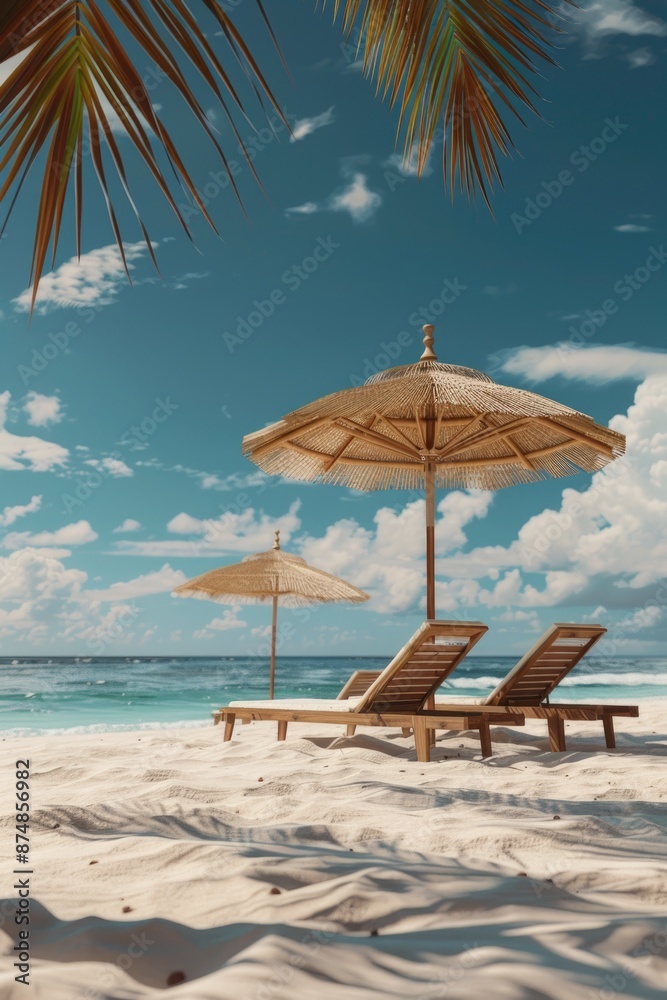 Fototapeta premium Beach Furniture