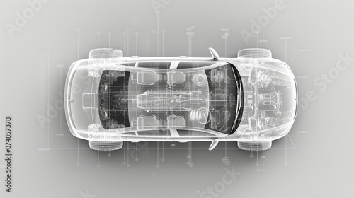 e/e architecture of software defined vehicle	
(SDV) photo