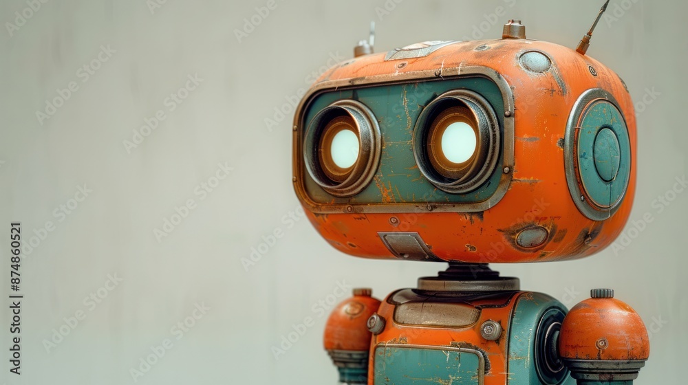 Fototapeta premium Vintage Robot