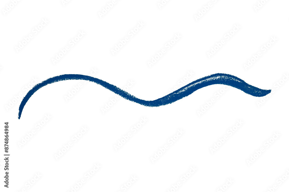 Blue pencil lines isolated on transparent background. Blue pencil lines isolated on transparent background.