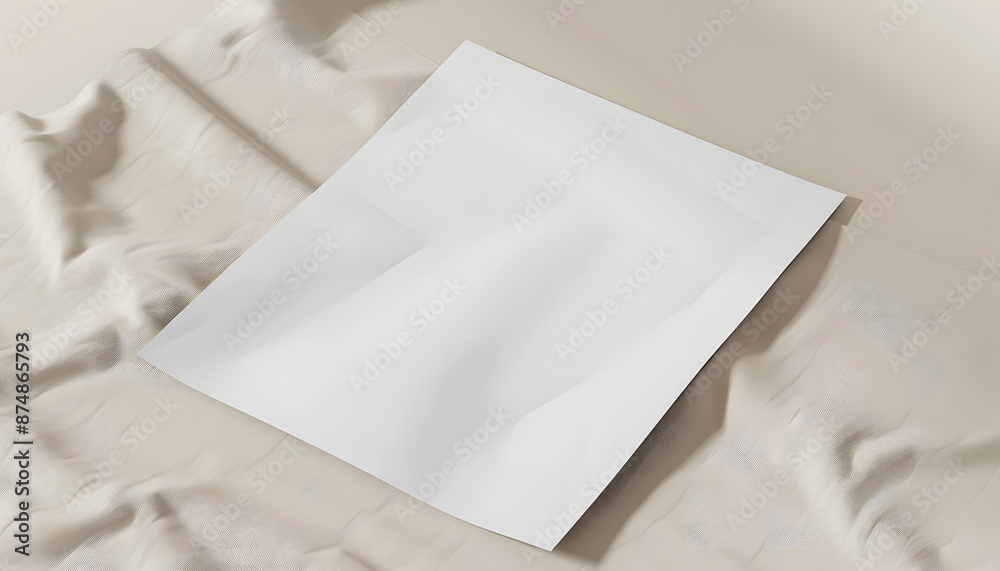 Obraz premium paper mockup