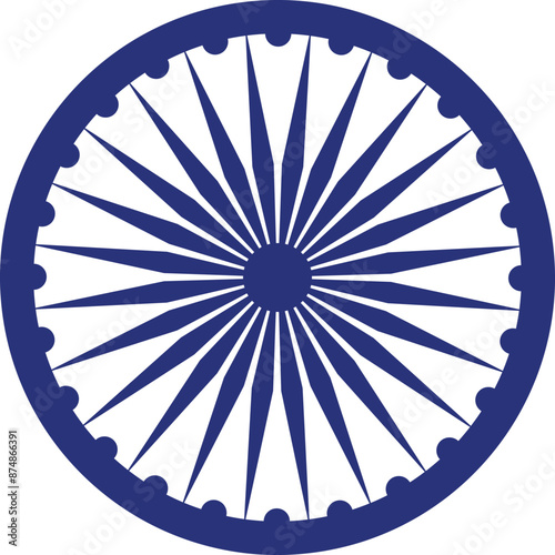 Easy to use icon of Ashok Chakra