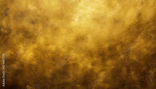 古い質感のある金色の紙素材。グランジ質感の金色の紙素材。金色のビンテージ紙のテクスチャー。Gold paper material with old texture. Gold paper material with grunge texture. Gold vintage paper texture.