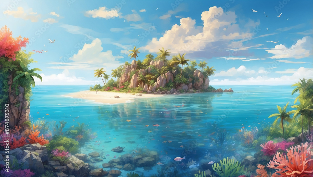 Fototapeta premium Paradise