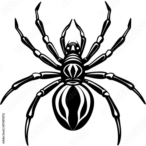 Spider Illustration Vector Art