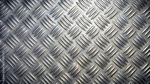 Metal seamless pattern tile with wrap around diamond steel texture emboss , steel, metal, seamless, pattern, tile