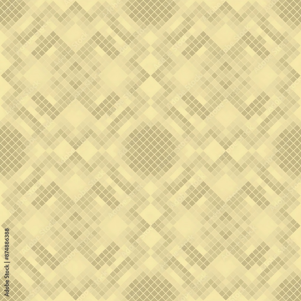 Fototapeta premium seamless pattern, abstract background of cream geometric