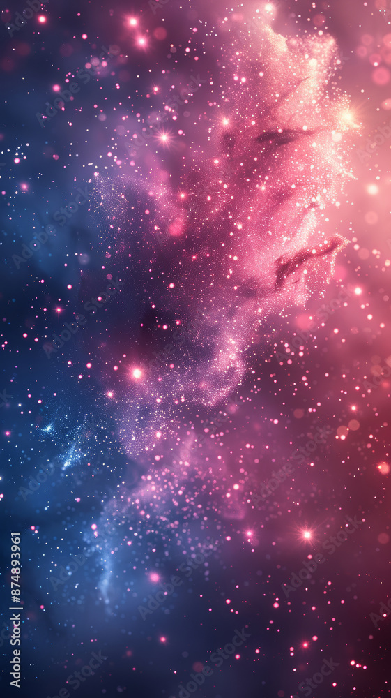 Obraz premium Soft Gradient with White Noise Texture