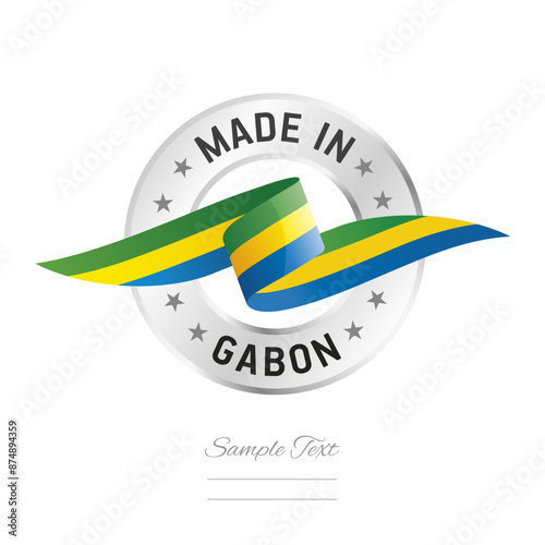 Bild auf Leinwand Made in Gabon