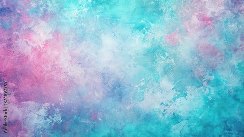 Pastel grunge texture abstract in cyan blue, pink, and purple hues, pastel, grunge, texture, abstract, colorful, cyan, blue