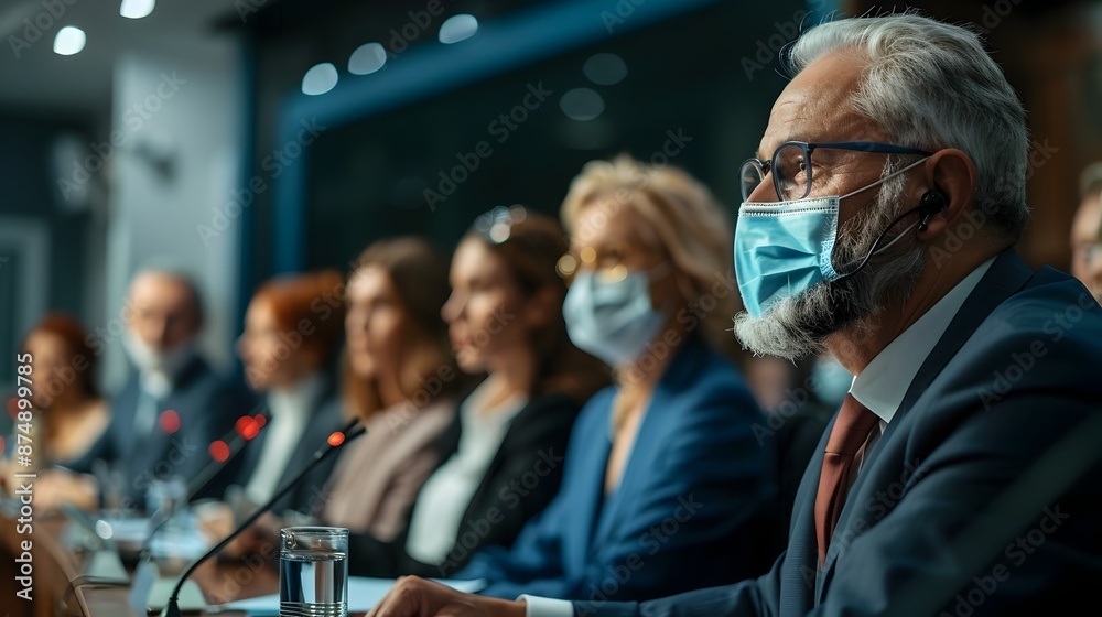 Government Officials Host Press Conference on Pandemic Preparedness and Measures