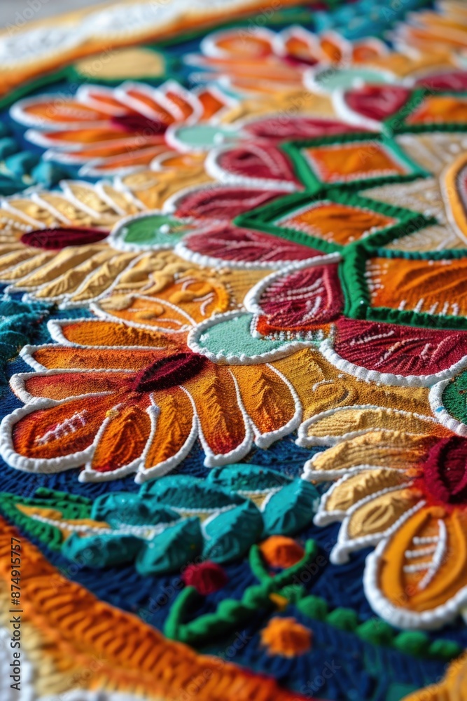 Embroidered Table Cloth Embroidered Table Cloth