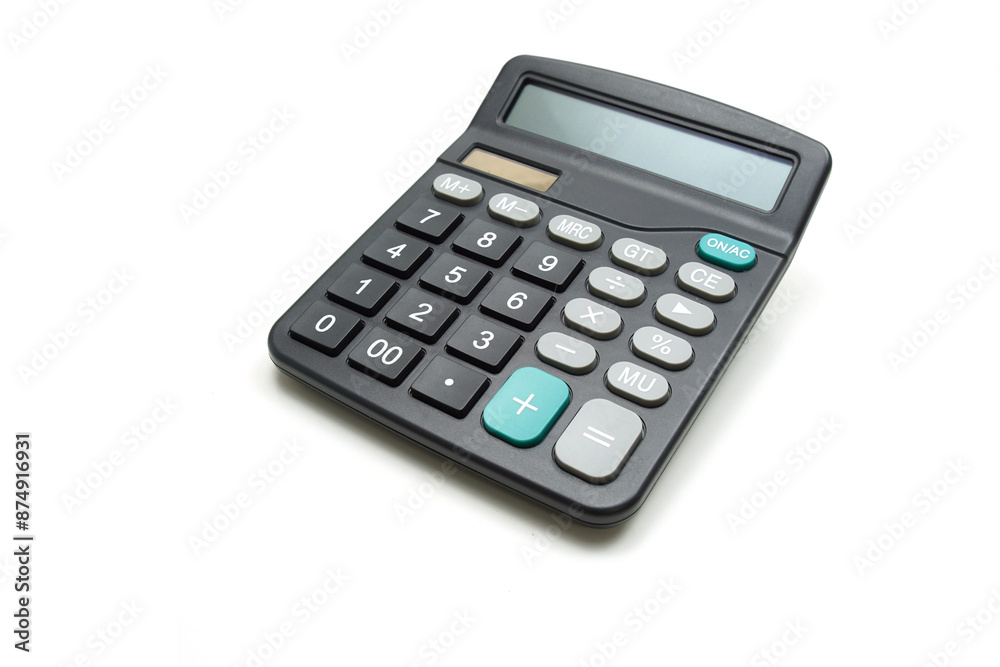 Calculator isolated on white background Calculator isolated on white background
