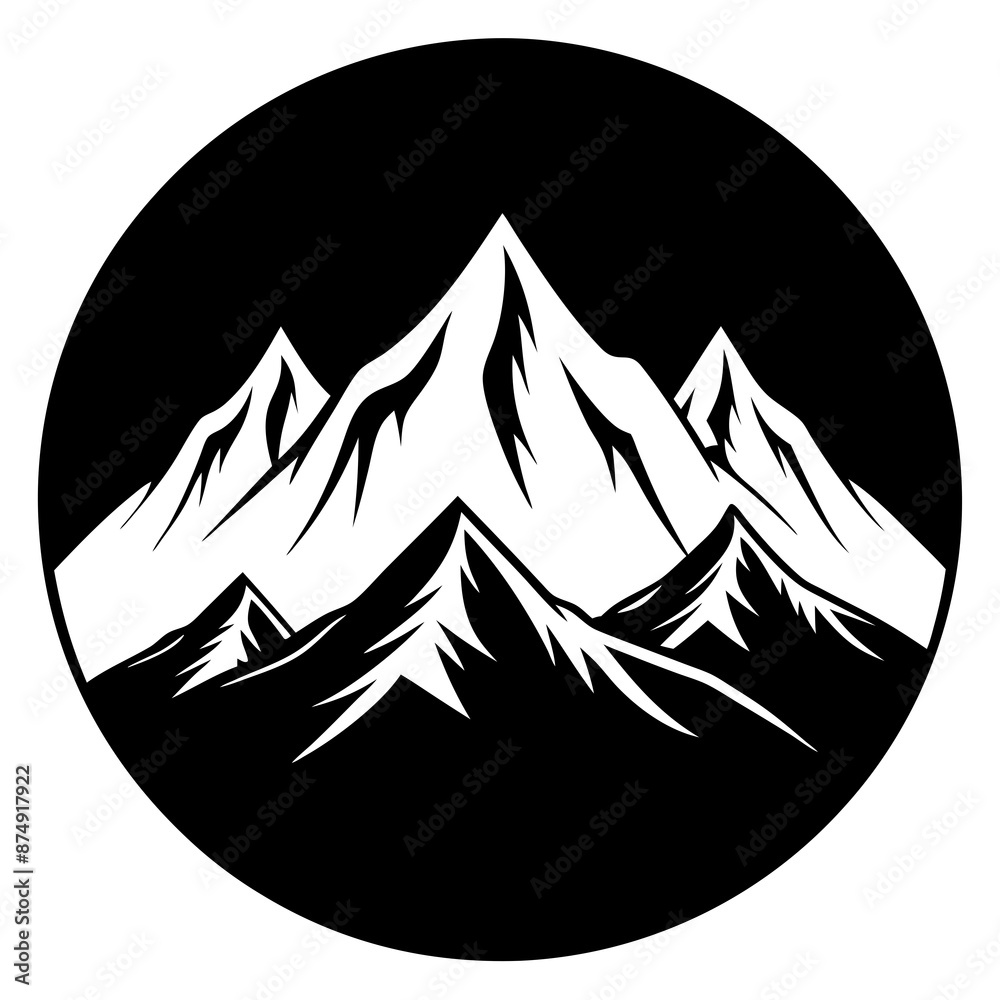 Snow capped peaks towering in the background Snow capped peaks towering in the background