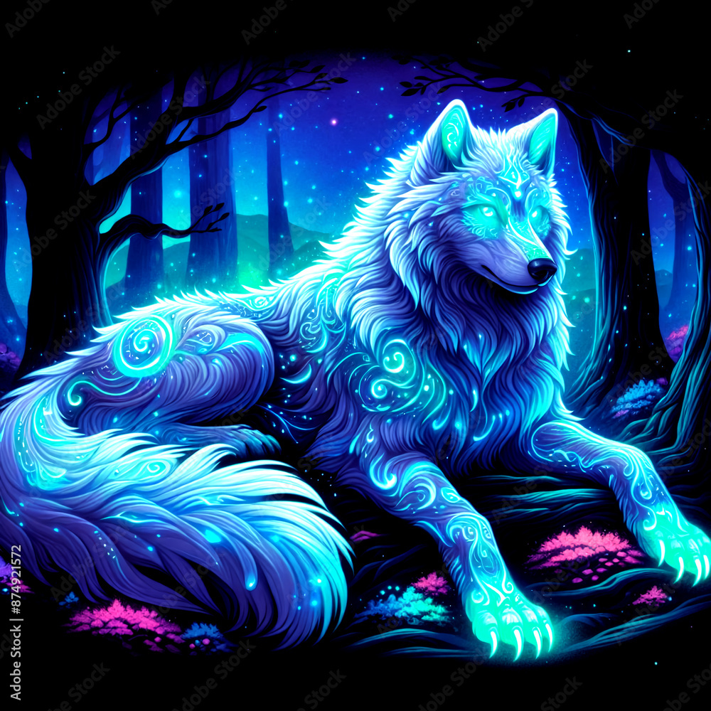 Illustration wolf Illustration wolf