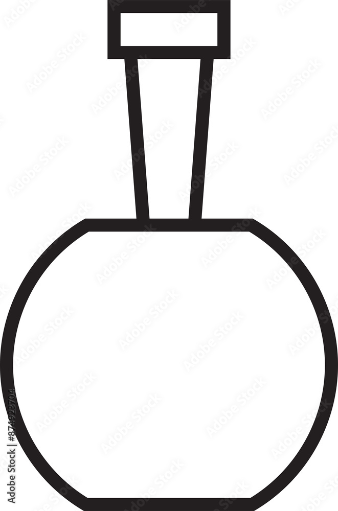 Alcohol Bottle Line Icon Alcohol Bottle Line Icon