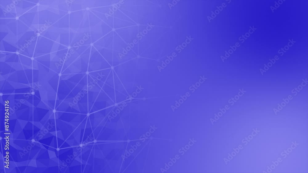 Blue color low poly design lines and dots pattern geometrical background Blue color low poly design lines and dots pattern geometrical background