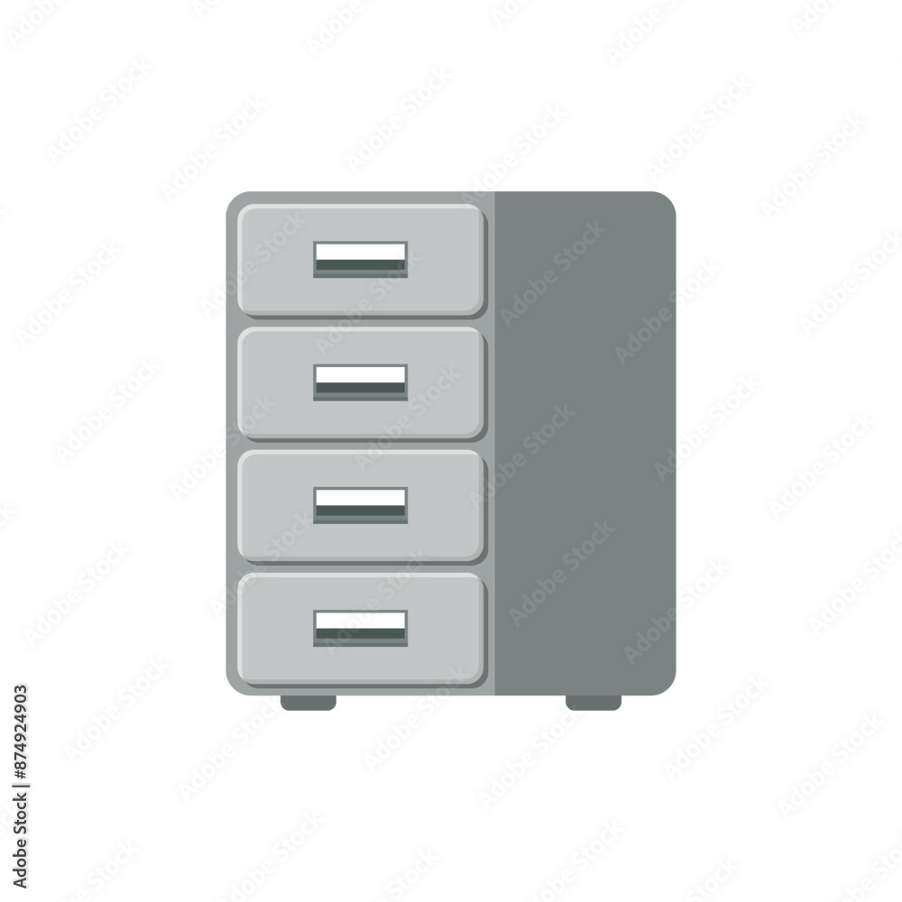 Office cabinet icon in flat style. Furniture storage vector illustration on isolated background. Drawer sign business concept.(Несколько значений) Office cabinet icon in flat style. Furniture storage vector illustration on isolated background. Drawer sign business concept.(Несколько значений)
