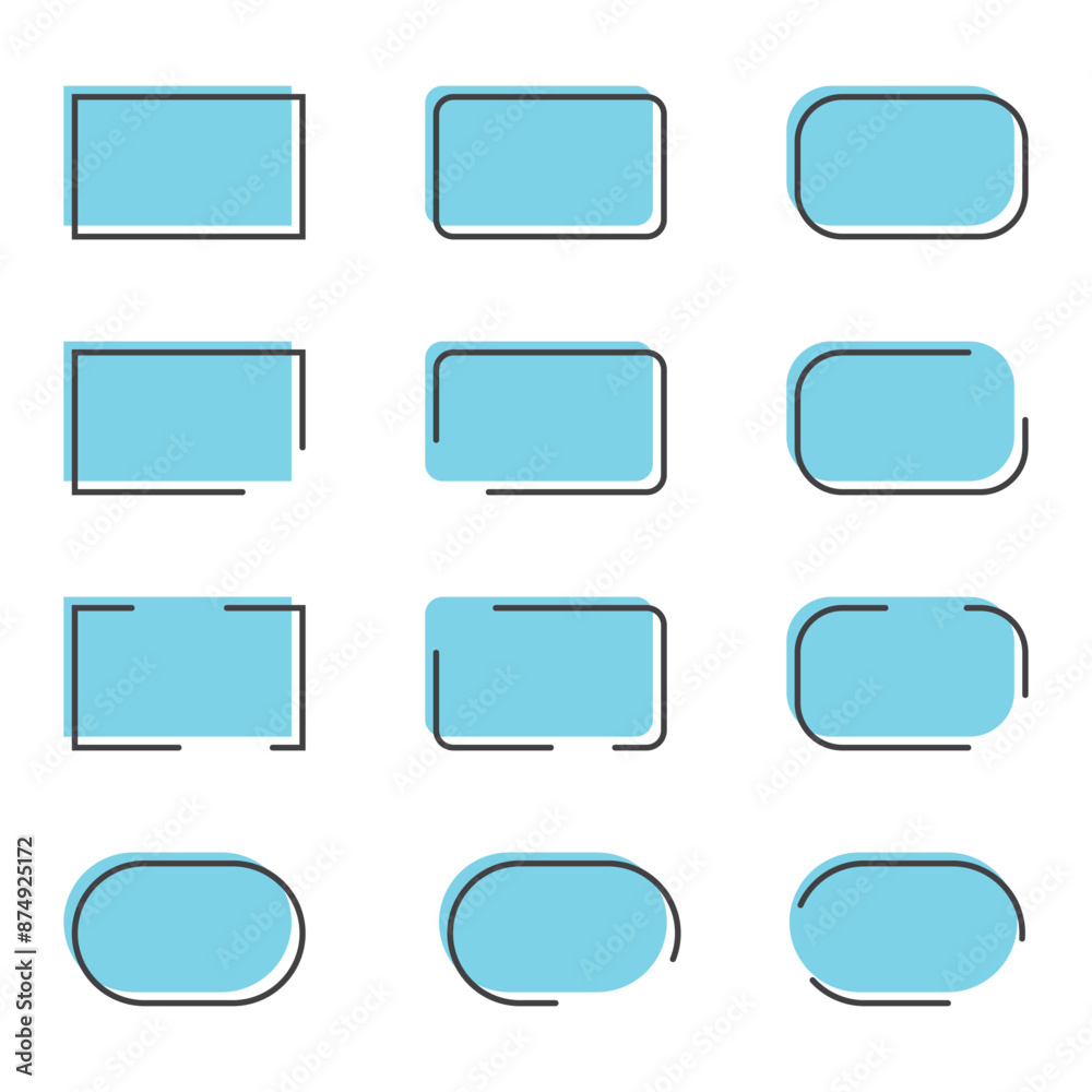 Quote frame icon in flat style. Speech bubble vector illustration on isolated background. Comment sign business concept. Quote frame icon in flat style. Speech bubble vector illustration on isolated background. Comment sign business concept.