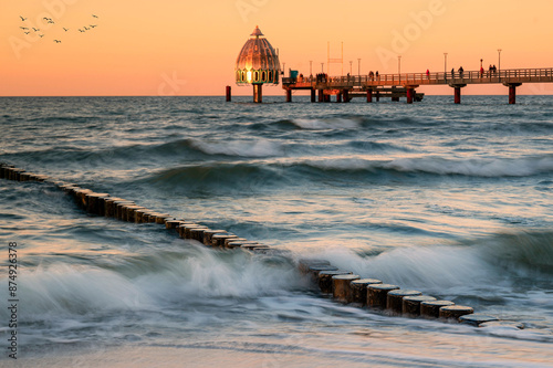 Obraz na płótnie wilde Ostsee