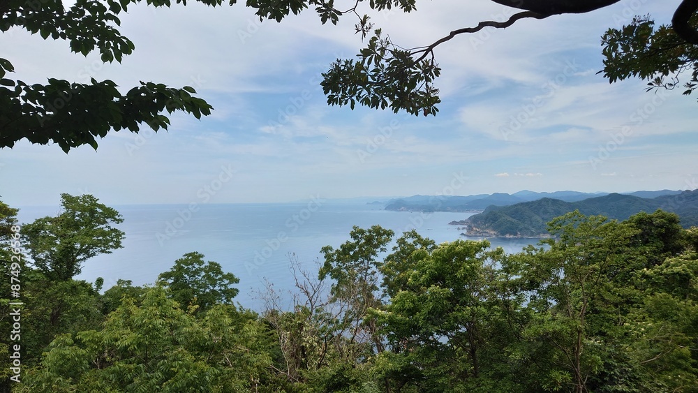 Obraz premium 夏の海遠景
