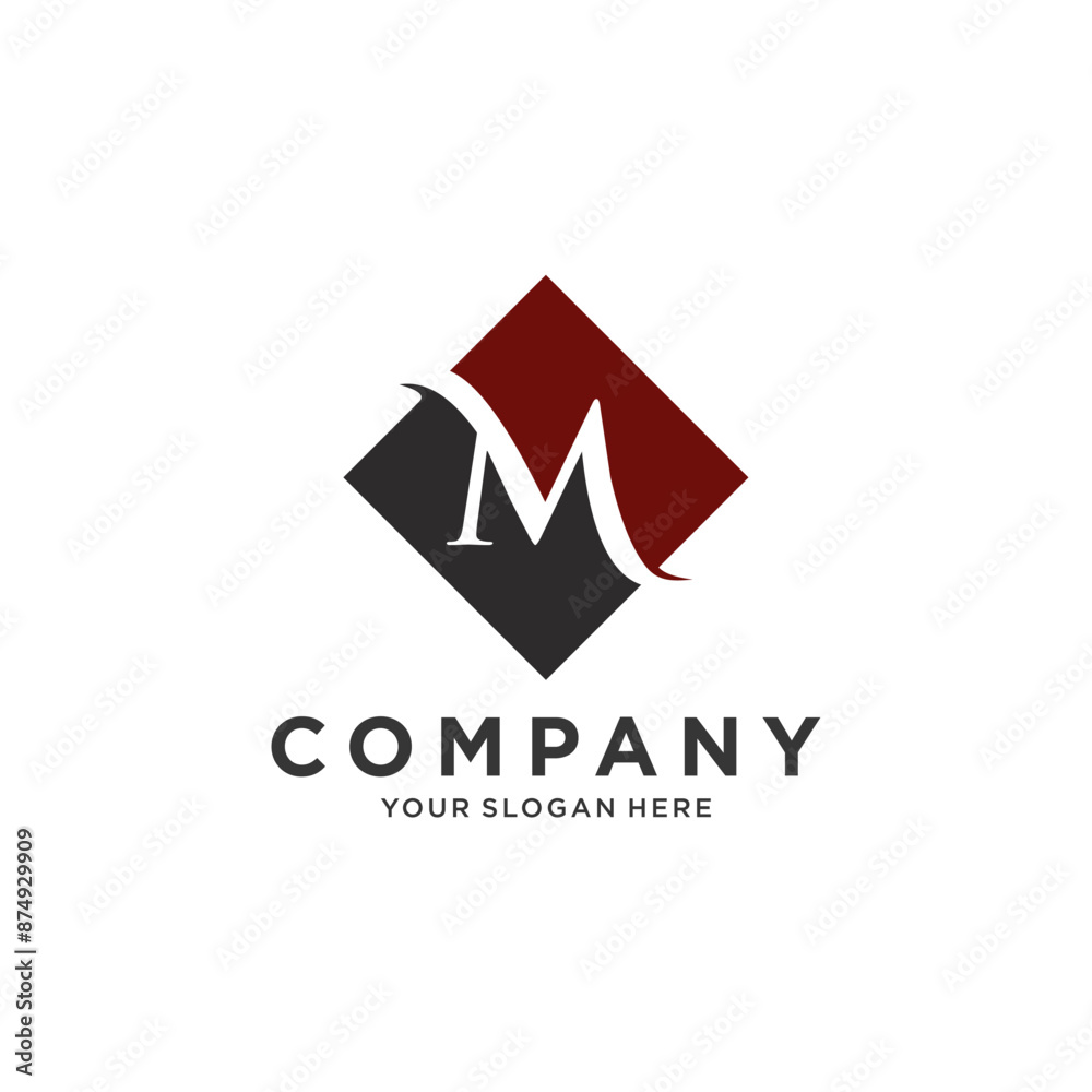 Letter M logo icon modern Letter M logo icon modern