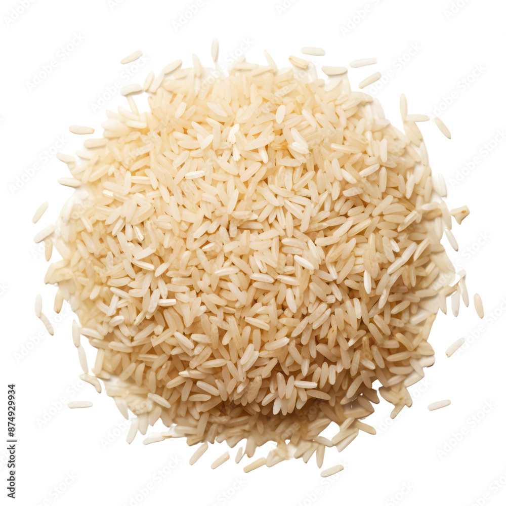 Rice isolate on transparent png.
Rice isolate on transparent png.