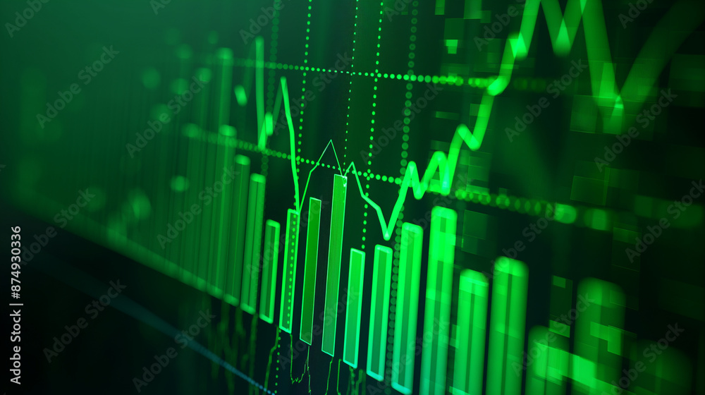 Stock market information or forex trading chart on computer screen financial concept Financial graph on computer screen Price price chart visualization Stock market and other financial themes Stock market information or forex trading chart on computer screen financial concept Financial graph on computer screen Price price chart visualization Stock market and other financial themes