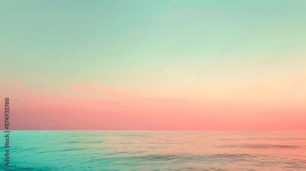 Elegant Coral Pink to Turquoise Gradient Abstract Art Background Elegant Coral Pink to Turquoise Gradient Abstract Art Background