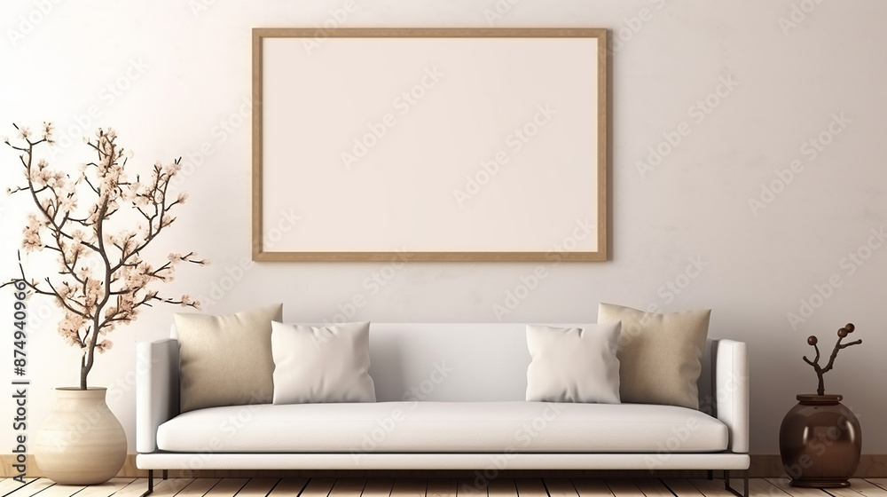 Blank_empty_canvas_picture_frame_for_mock_up_in_Chinese Blank_empty_canvas_picture_frame_for_mock_up_in_Chinese