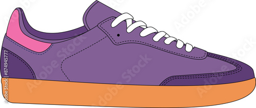 neakers vector illustration