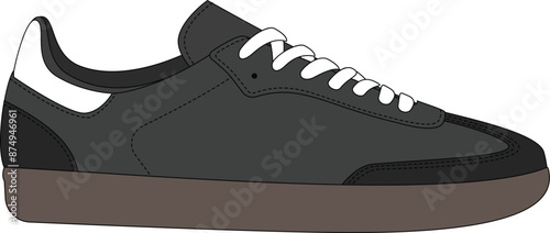 neakers vector illustration